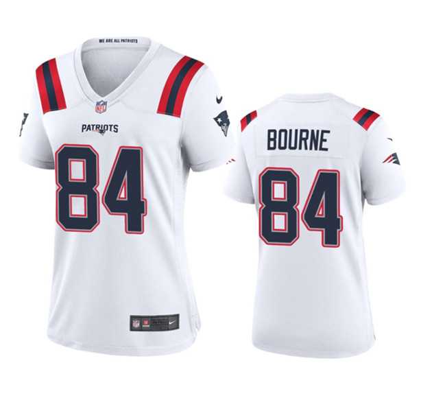 Women's New England Patriots #84 Kendrick Bourne White Stitched Jersey Dzhi,We sell and wholesale Women's New England Patriots #84 Kendrick Bourne White Stitched Jersey Dzhi on line form chian!